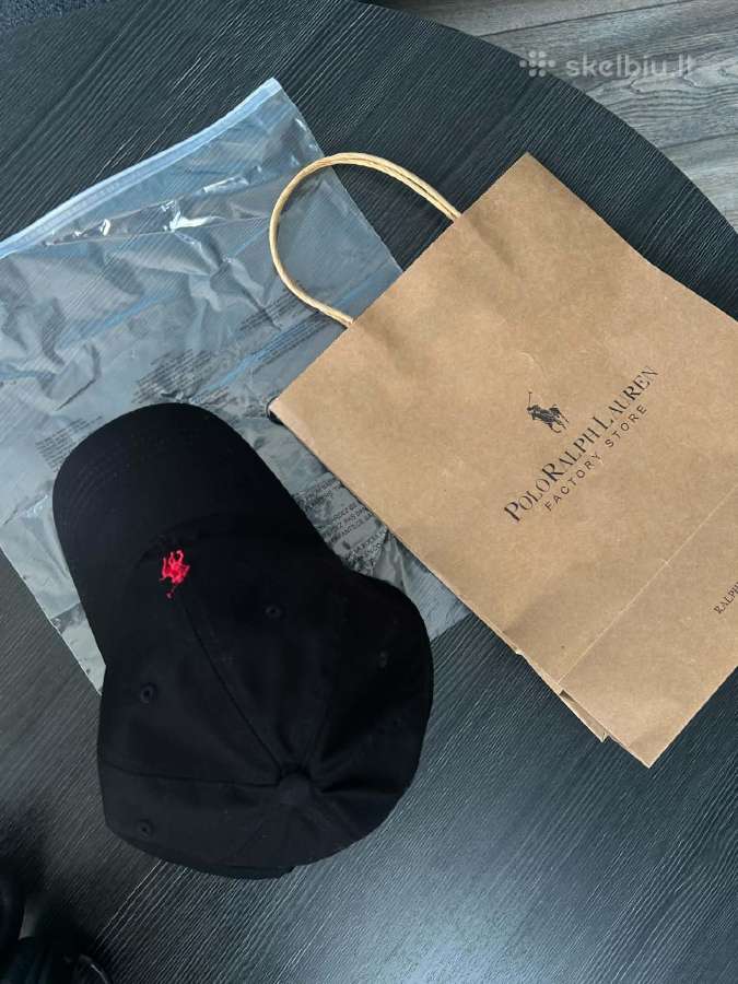 Ralph lauren juoda kepure nuo saules - nuotraukos Nr. 2