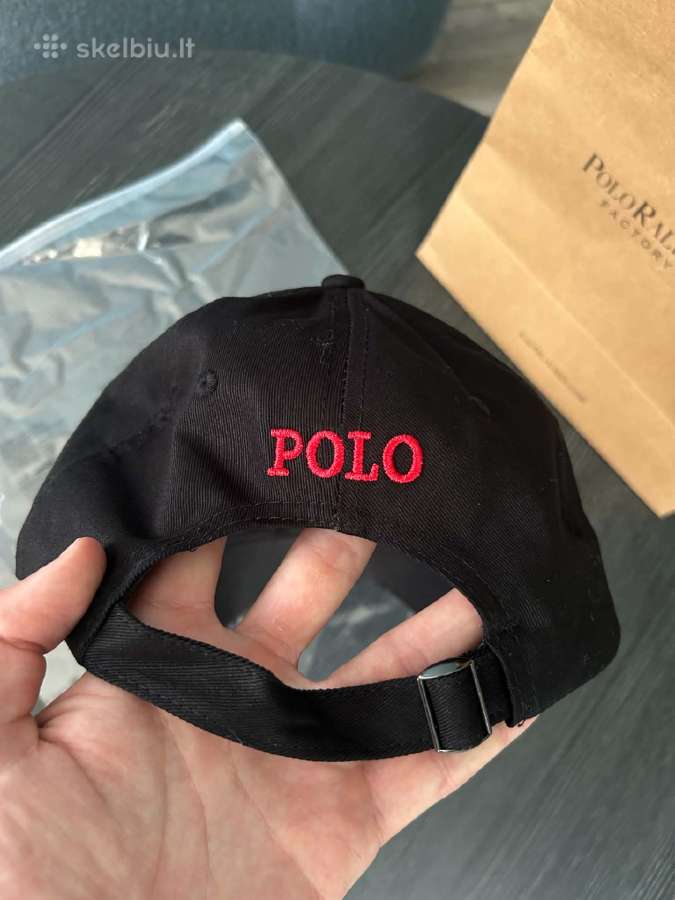 Ralph lauren juoda kepure nuo saules - nuotraukos Nr. 7