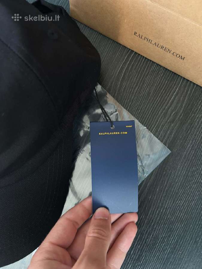 Ralph lauren juoda kepure nuo saules - nuotraukos Nr. 8