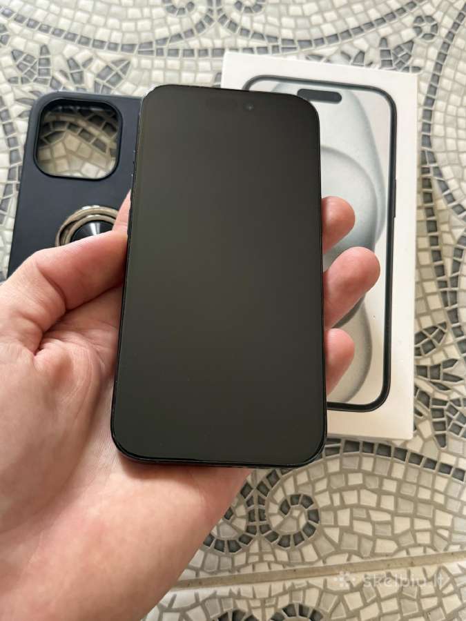 iPhone 15 128gb Black - nuotraukos Nr. 2