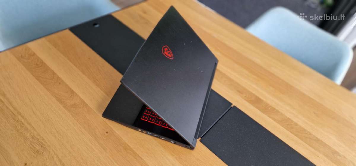 Msi Gf63, i5-12450h, 512 SSD, 16gb, Rtx 3050 4G - nuotraukos Nr. 5