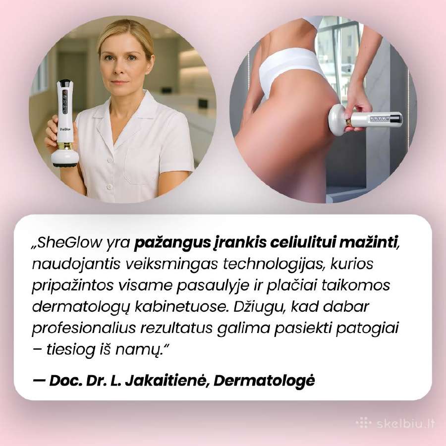 She Glow Pro anticeliulito aparatas - nuotraukos Nr. 4