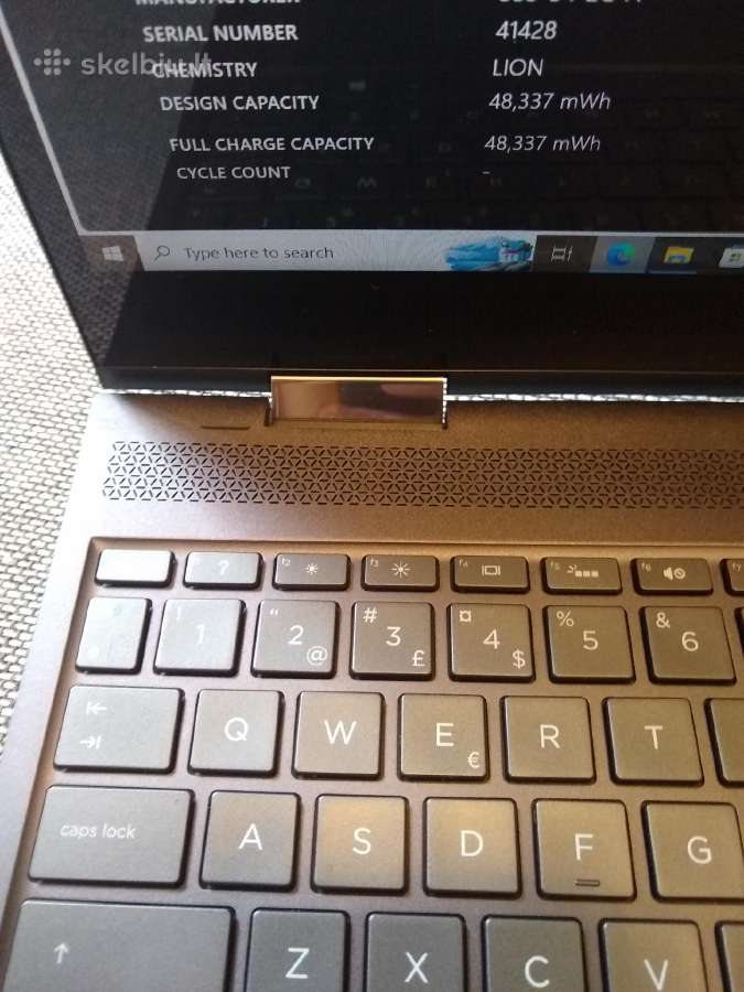 Envy 15" X360 touch Ryzen/16/500 - nuotraukos Nr. 2