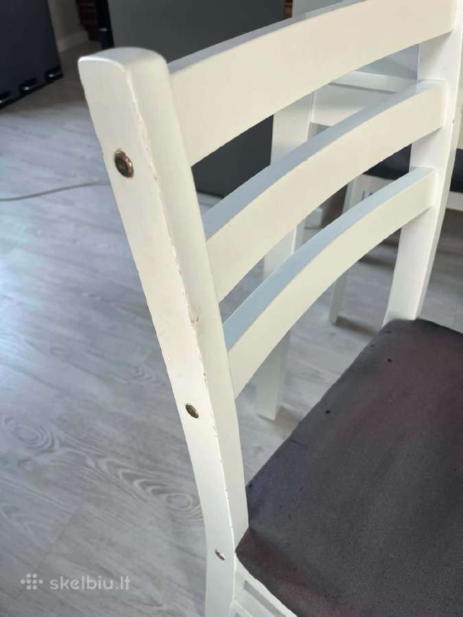 Ikea valgomojo stalas su kėdėmis - nuotraukos Nr. 5