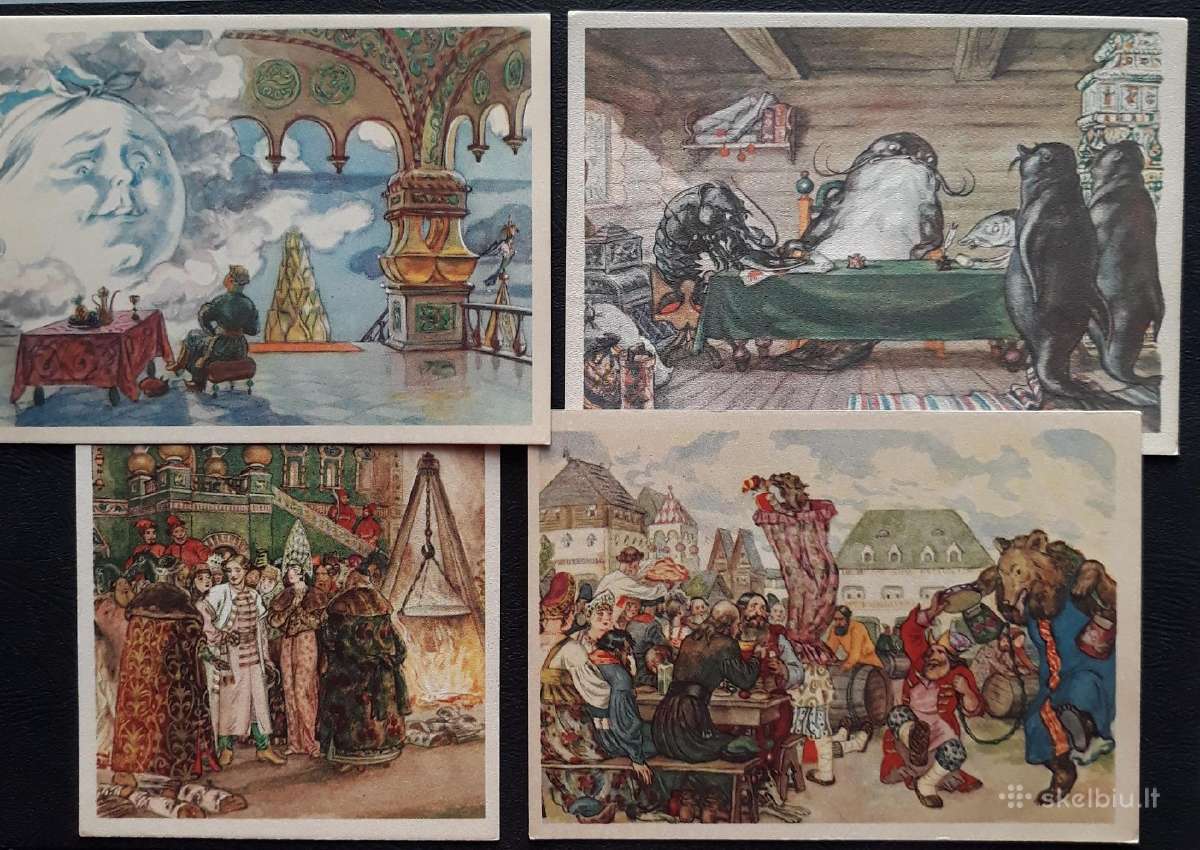 Rinkinys 1958 Arkliukas-kupriukas 12vnt - nuotraukos Nr. 4