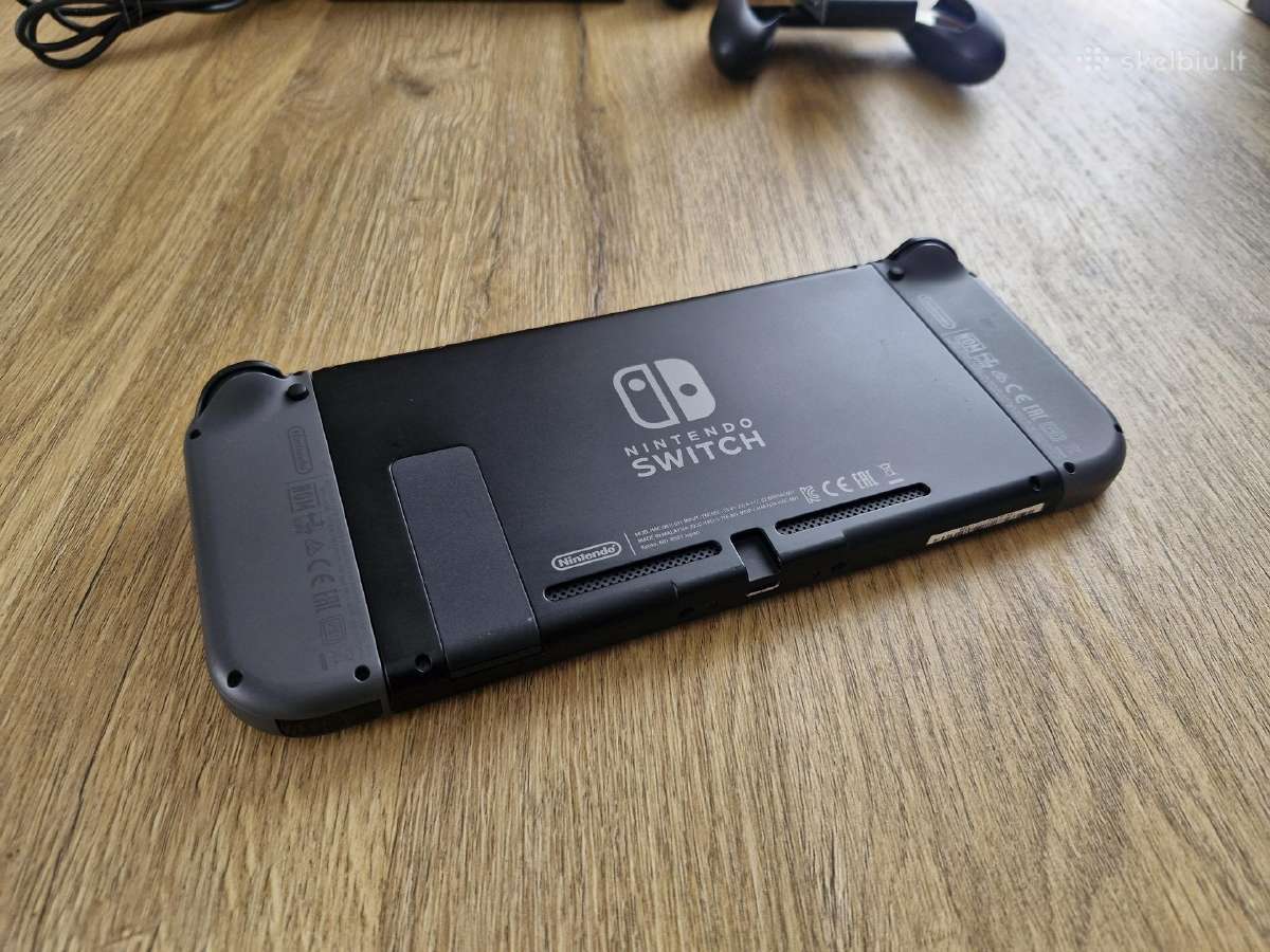 Nintendo switch v2 + pultas - nuotraukos Nr. 9