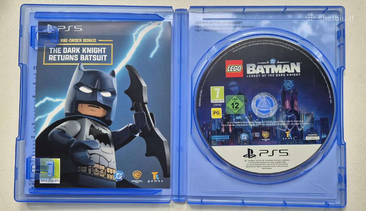 Parduodu ps5 žaidimas "Lego batman legacy of - nuotraukos Nr. 3