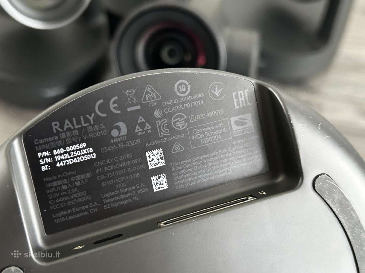 Logitech Rally Camera - nuotraukos Nr. 2