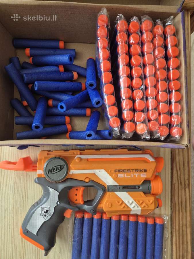 Nerf šautuvas su kulkomis - nuotraukos Nr. 2