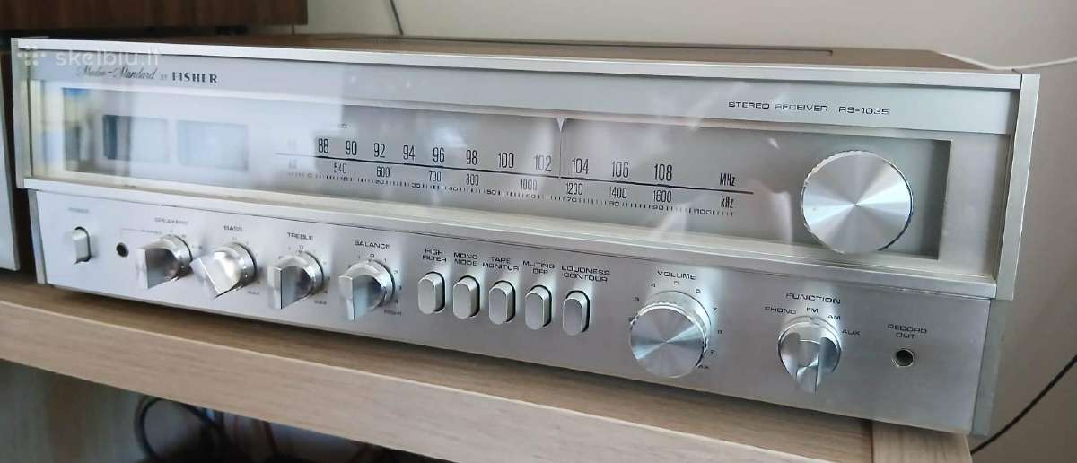 Fisher RS-1035 - nuotraukos Nr. 5