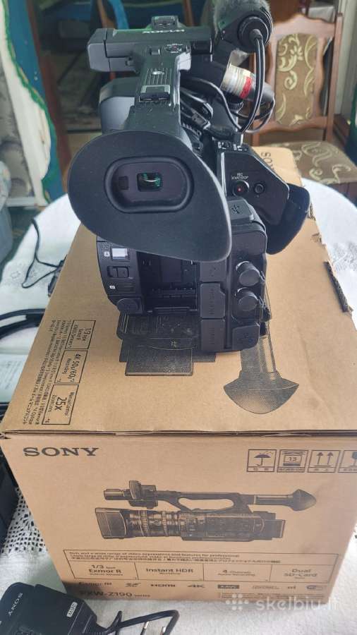 Filmavimo kamera Sony pxw z190v - nuotraukos Nr. 6