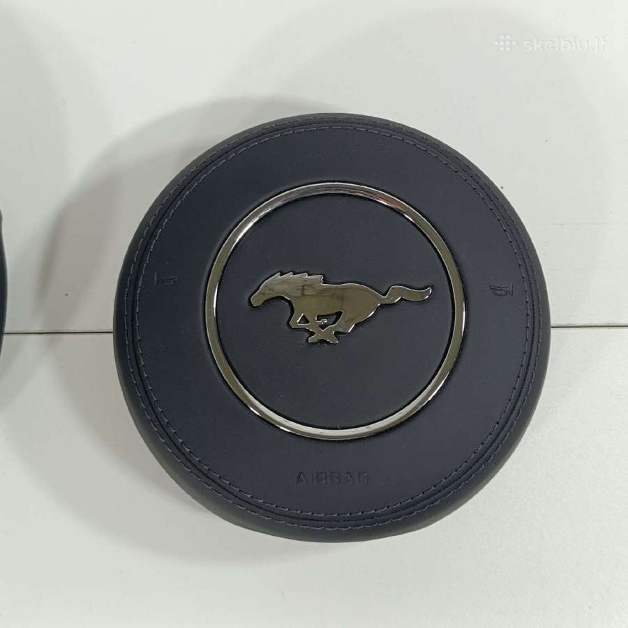 Parduodami Ford Mustang vairo oro pagalvės dangtel - nuotraukos Nr. 3