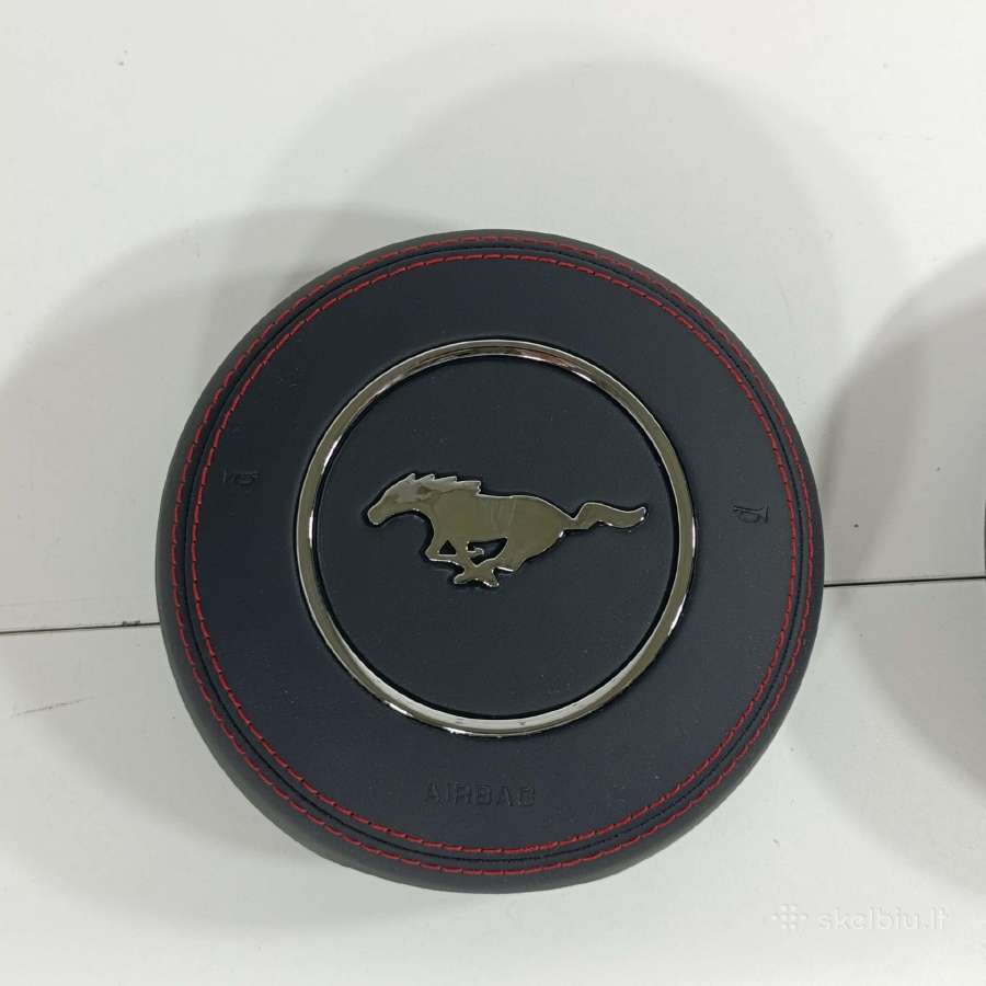 Parduodami Ford Mustang vairo oro pagalvės dangtel - nuotraukos Nr. 2