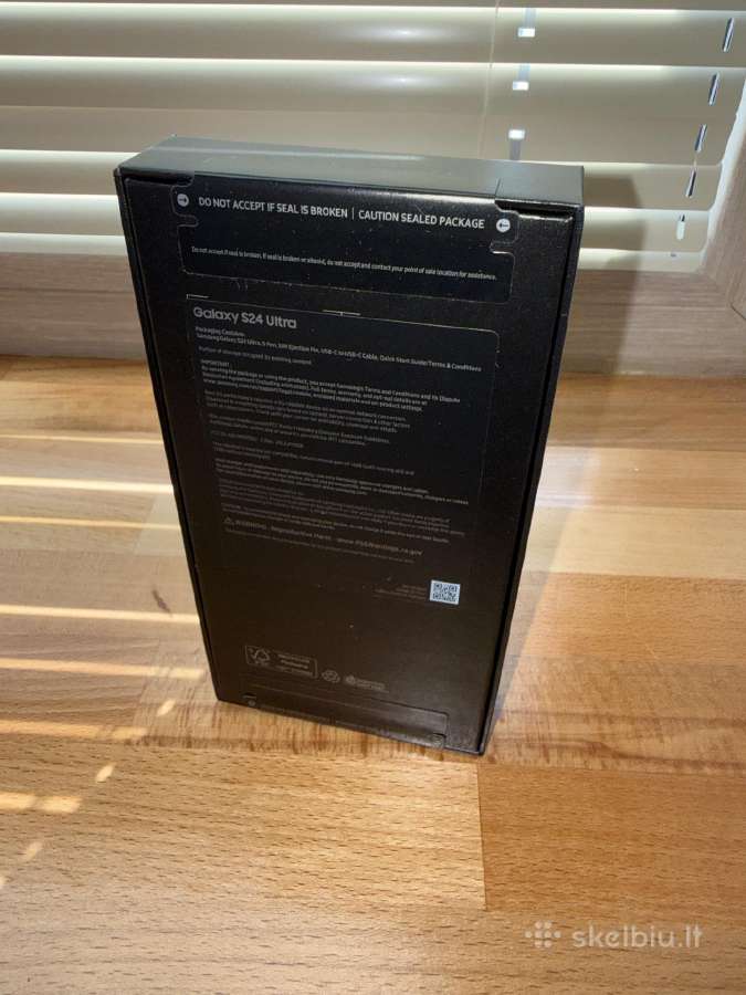 Naujas Samsung S24 Ultra 512gb (Titanium Blue) - nuotraukos Nr. 3