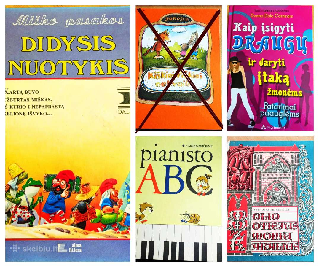 Knygos vaikams nuo 3 iki 12 eur. - nuotraukos Nr. 2
