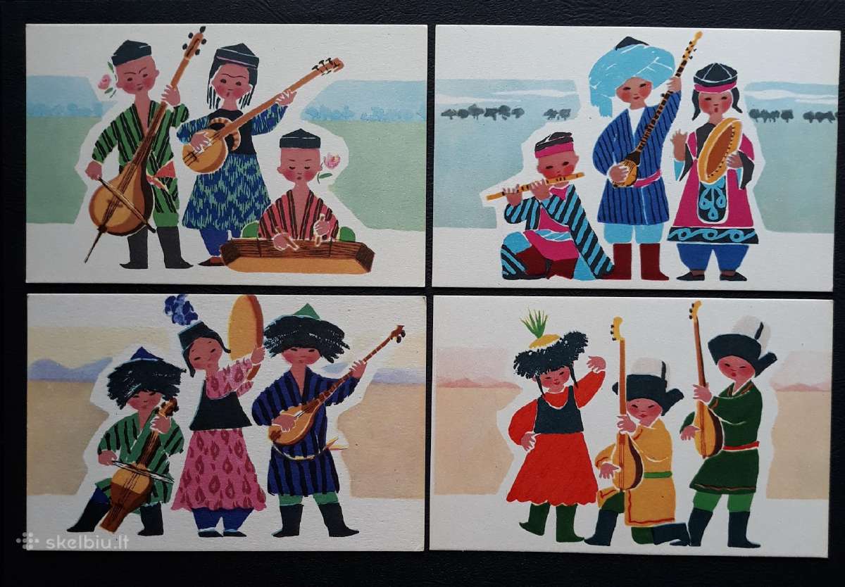 Rinkinys 1969 Muzikantai 15vnt - nuotraukos Nr. 5
