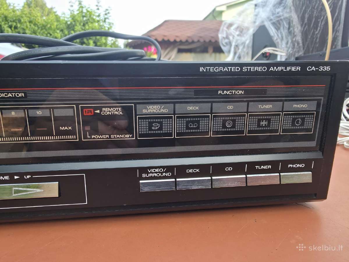Muzikinis centras fisher iš stiprintuvo ir radijos - nuotraukos Nr. 5