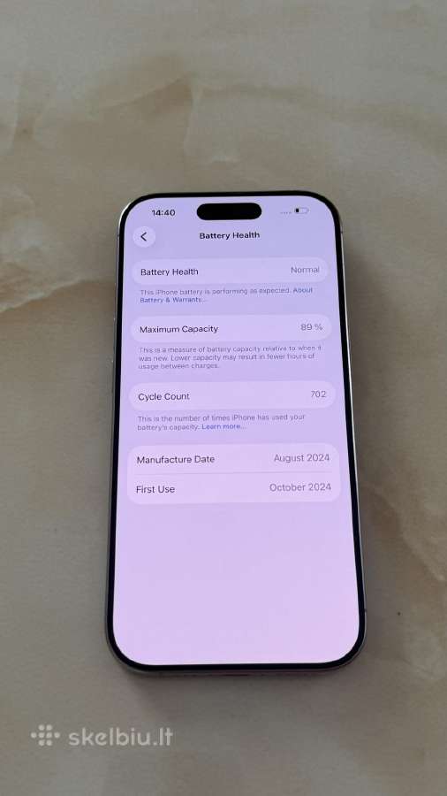 iPhone 16 Pro - nuotraukos Nr. 7