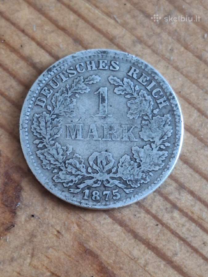 Vokietijos imperijos sidabrinės monetos 1875–1911 - nuotraukos Nr. 9