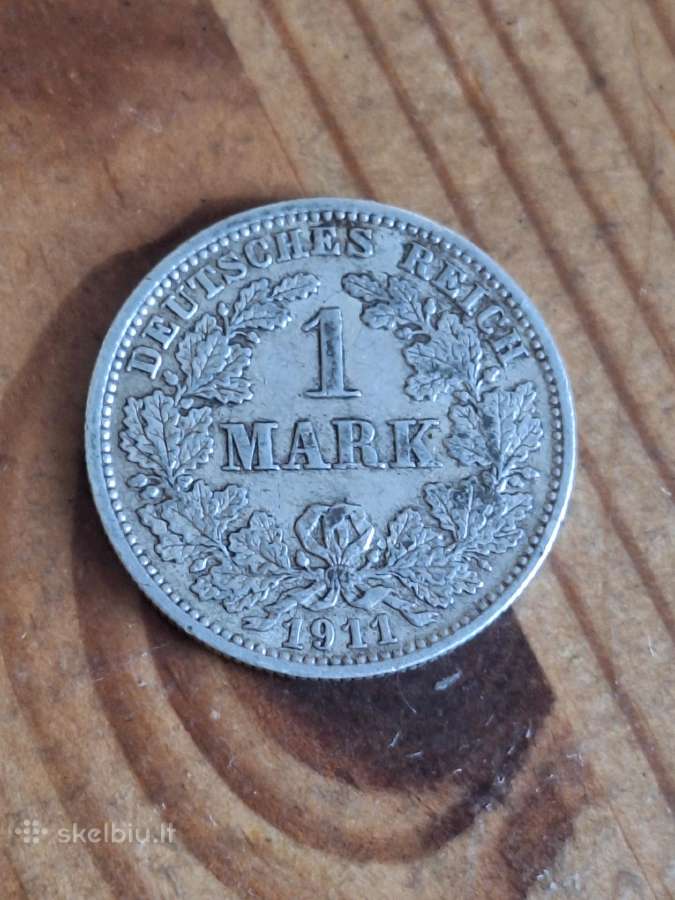 Vokietijos imperijos sidabrinės monetos 1875–1911 - nuotraukos Nr. 12