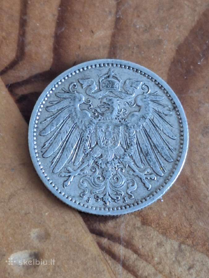 Vokietijos imperijos sidabrinės monetos 1875–1911 - nuotraukos Nr. 13