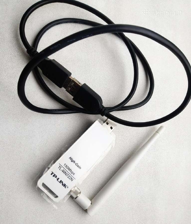 Tp-link Tl-wn722n Usb WiFi adapteris v1.10 - nuotraukos Nr. 5