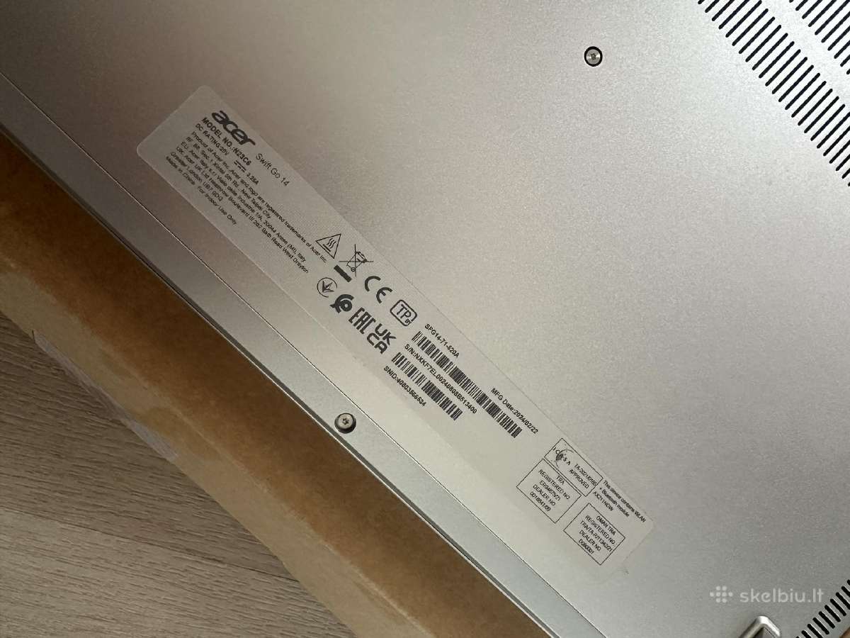 Acer Swift Go 14 - nuotraukos Nr. 7