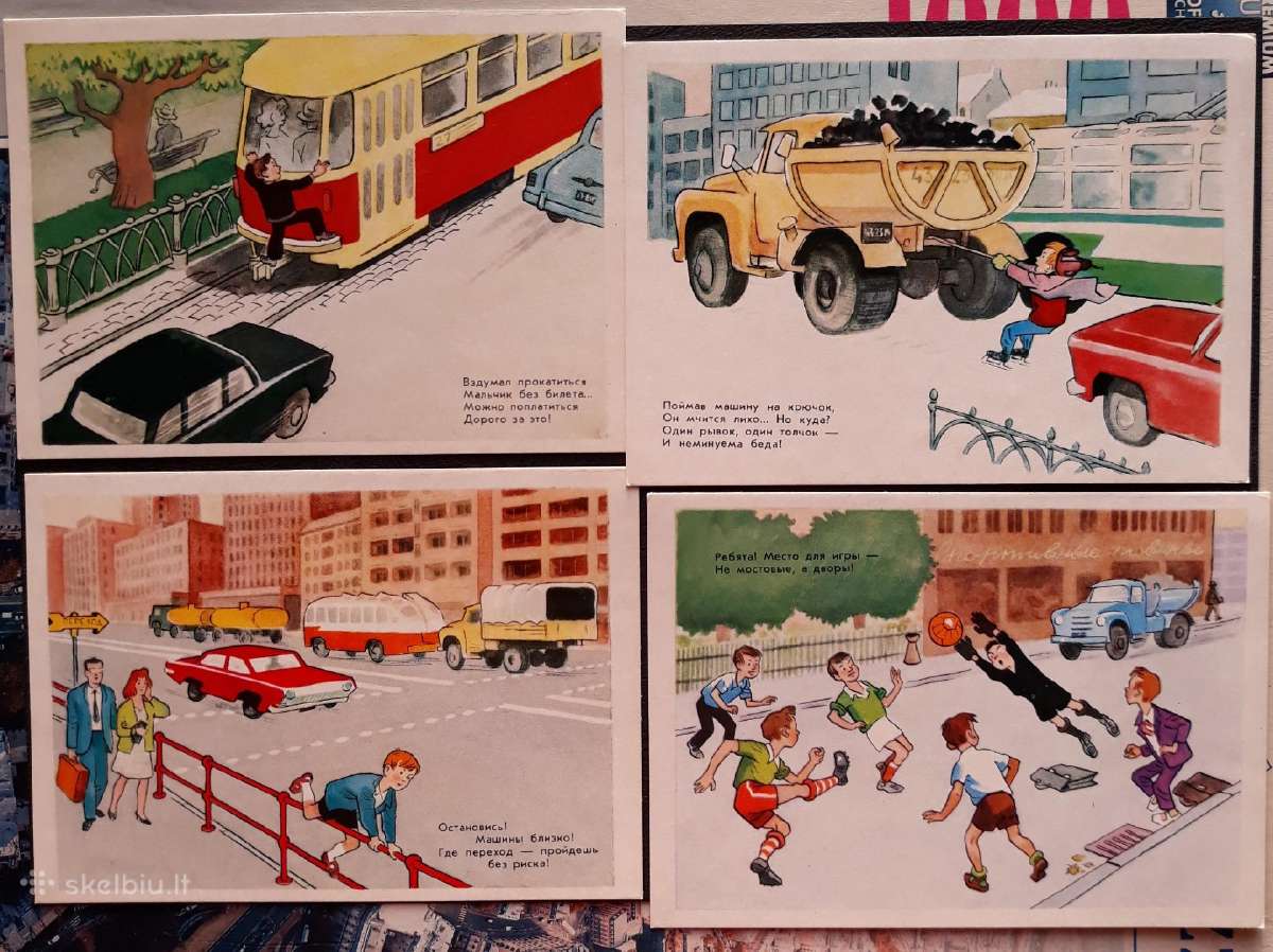 Rinkinys 1972 Šviesoforas (3) 12vnt - nuotraukos Nr. 4
