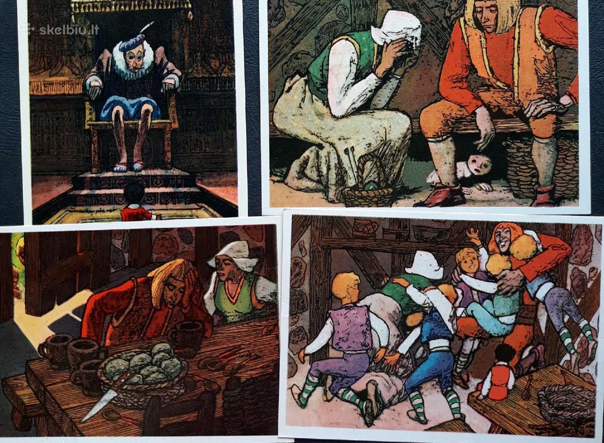 Rinkinys 1976 Berniukas-pirštukas 16vnt - nuotraukos Nr. 4