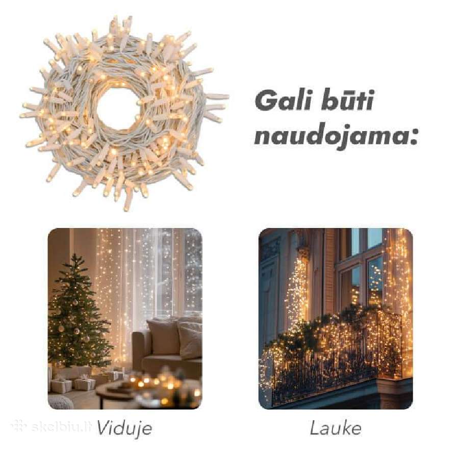 LED girliandos - nuotraukos Nr. 12
