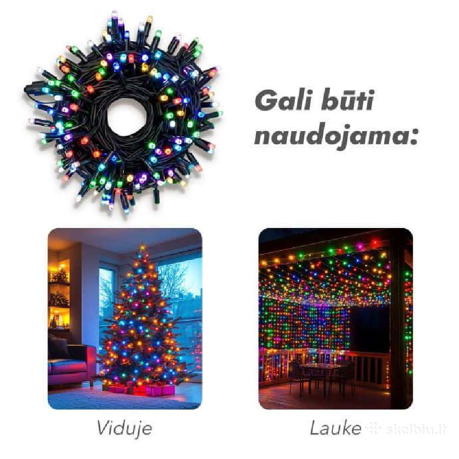 LED girliandos - nuotraukos Nr. 19