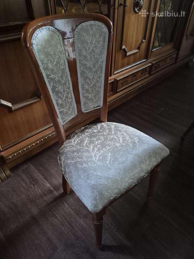 6 Kėdės iš rešutmedzio. - nuotraukos Nr. 2