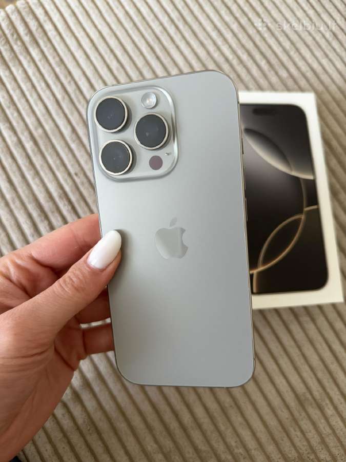 iPhone 16 pro 90% baterija 128gb - nuotraukos Nr. 2