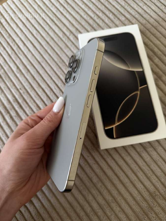 iPhone 16 pro 90% baterija 128gb - nuotraukos Nr. 3