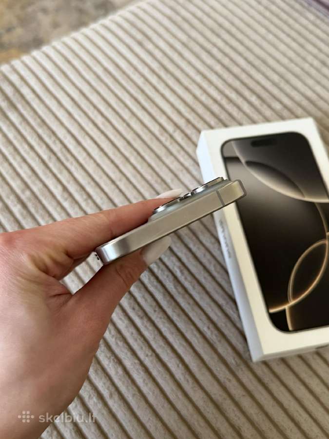 iPhone 16 pro 90% baterija 128gb - nuotraukos Nr. 6