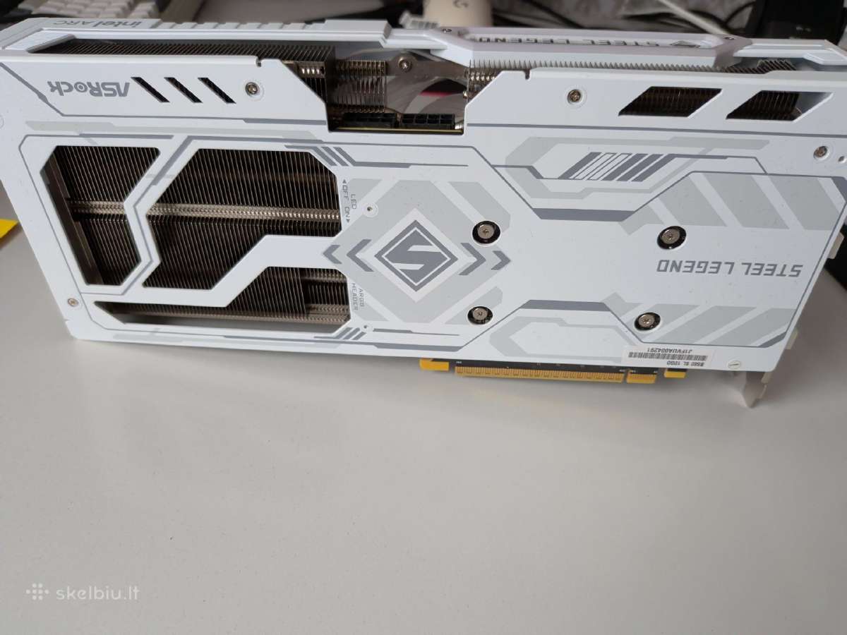 Intel Arc B580 Steel Legend 12gb - nuotraukos Nr. 2
