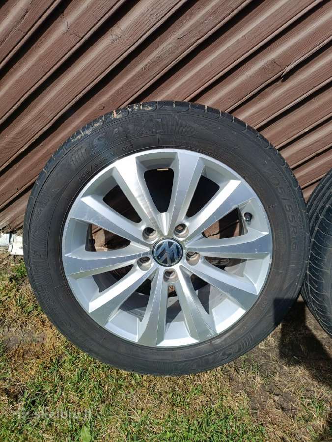 R16 VW Passat b7 ratlankiai su padangomis - nuotraukos Nr. 6