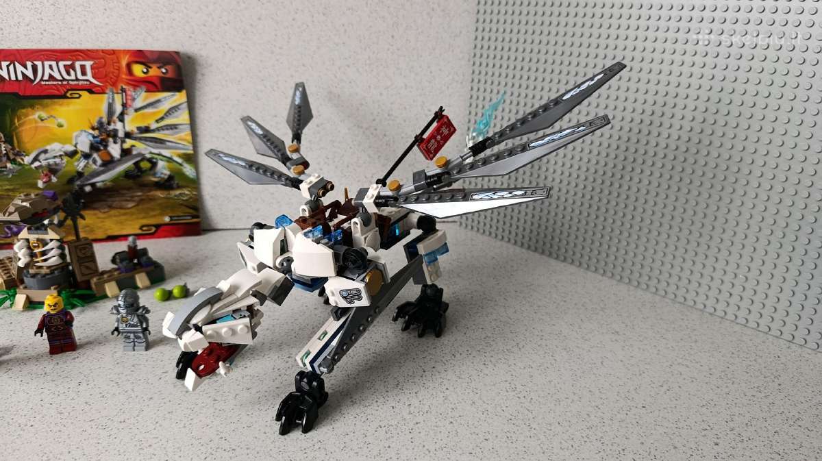 Lego Ninjago 70748 Titanium Dragon - nuotraukos Nr. 2