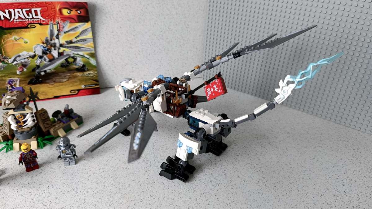 Lego Ninjago 70748 Titanium Dragon - nuotraukos Nr. 7