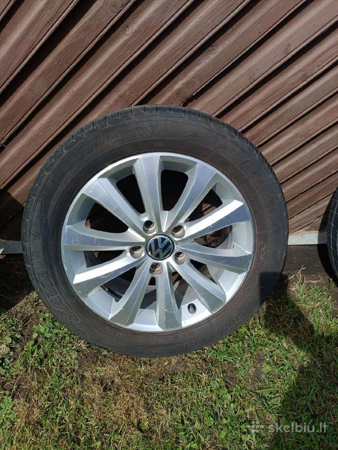 R16 VW Passat b7 ratlankiai su padangomis - nuotraukos Nr. 8