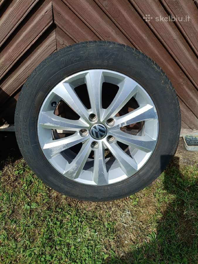 R16 VW Passat b7 ratlankiai su padangomis - nuotraukos Nr. 9
