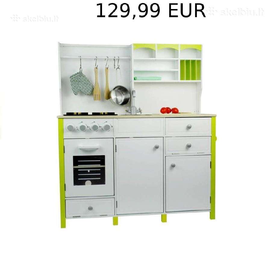 Medinė virtuvėlė vaikams Didelis pasirinkimas - nuotraukos Nr. 4