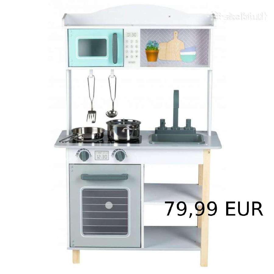 Medinė virtuvėlė vaikams Didelis pasirinkimas - nuotraukos Nr. 5