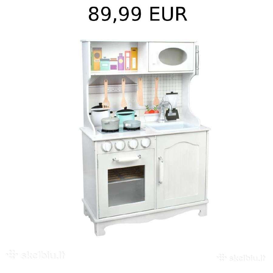 Medinė virtuvėlė vaikams Didelis pasirinkimas - nuotraukos Nr. 3