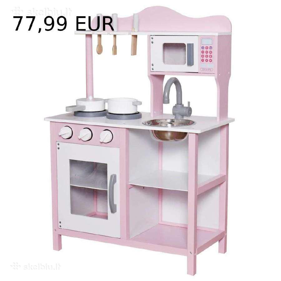 Medinė virtuvėlė vaikams Didelis pasirinkimas - nuotraukos Nr. 13