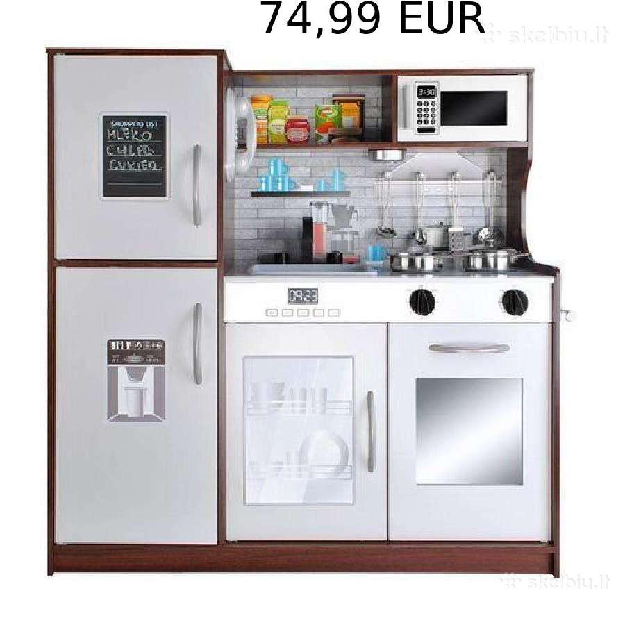 Medinė virtuvėlė vaikams Didelis pasirinkimas - nuotraukos Nr. 16