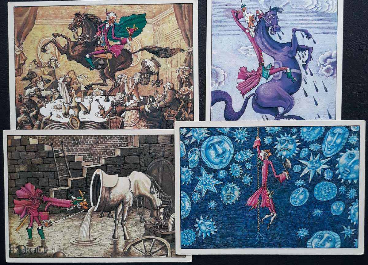 Rinkinys 1978 Miunchauzenas (1) 16vnt - nuotraukos Nr. 4