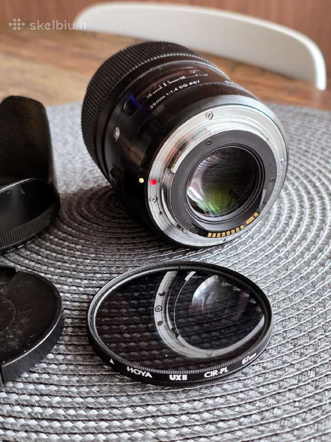 Sigma 35 mm F 1.4 Art ( Canon ) - nuotraukos Nr. 2