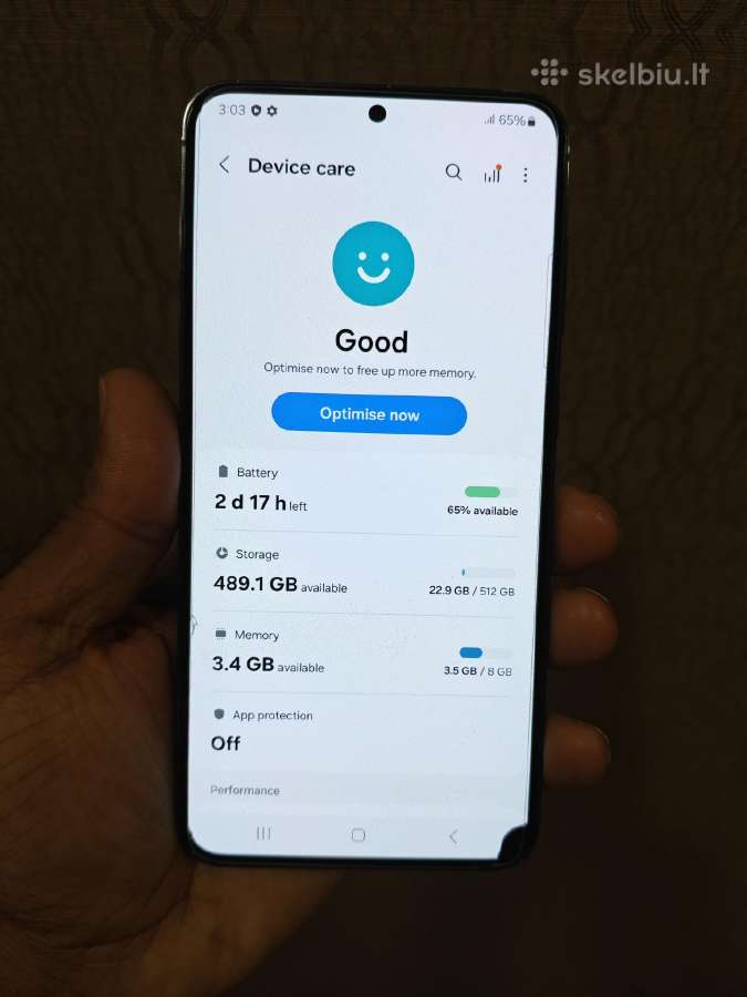 Samsung S23 plus 512gb - nuotraukos Nr. 7