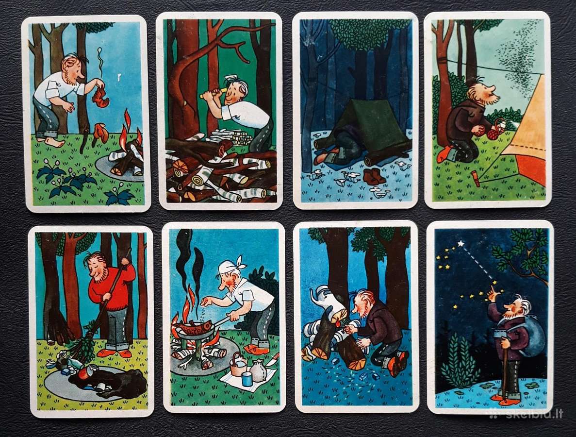 Rinkinys 1980-ji Turistai, mini 30vnt - nuotraukos Nr. 2